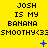Yellow background with repeated text and symbols in blue, showing animation changes across observations.