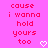 Pixelated text on a pink background with two white heart symbols at the bottom right of each side.