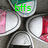 circular icons with white, red, and green sections, some displaying green text overlays