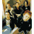 Animated contact sheet of six frames showing Radiohead band members, album art, and related imagery in a 3x2 grid layout with pixelated details.