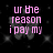 Pixelated pink text on black background with gray butterfly and square patterns, displaying phrases about phone bills and reminders.