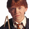 Four- shows a person with red hair in different outfits and backgrounds, including school uniform and casual wear