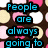 Pixelated text fragments on a polka-dot background with color-coded lettering and black outlines.