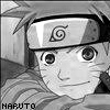 Black-and-white anime-style icon of a character with spiky hair and a headband featuring a spiral symbol, showing subtle facial expression changes across observations.