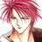 A 48x48 pixel buddy icon featuring a character with spiky red hair and light skin, alongside text reading "Anime IM" on the right side of the image.