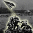 A static image with a red background divided into four sections containing grayscale and yellow text elements.