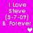 Pixelated text on bright pink background with two heart symbols, one white and one light purple.