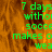 Green text on orange background reads '7 days without socce makes o wea' with a gray rectangle covering part of the image.