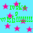 Light blue background with pink stars and green text repeating 'make' above 'wish' underlined by a line of underscores.