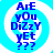 Blue text on a light blue spiral background with three question marks at the bottom, displayed in four
