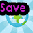 Pixelated image with blue and white background showing a globe, purple text on black bars, and two distinct expressions.
