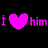 Pixelated pink text and heart symbols on black background in a contact sheet layout with two identical frames side-by-side.