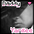 Pixelated black-and-white image of a person with text overlays and pink hearts, arranged in a