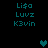Pixelated teal text and heart symbols on black background with animated heart position changes.