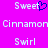 Pixelated text and symbols on a bright pink background with repeated words