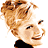 A 4-frame contact sheet of a pixelated animated icon featuring a woman with blonde hair in various poses and expressions, including smiling faces and profile views, with visible text "CoolBuddy.com" at the bottom right.