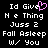 A 48x48 pixel animated buddy icon displayed as a contact sheet with two identical frames, featuring white text on black background and a pink heart symbol replacing the 'o' in "Give".