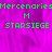 Pixelated green text on a pink background with partial gray overlay, showing repeated phrases and letters.