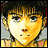 A pixelated anime-style character face on the left side of a contact sheet with "Anime IM" and "COM" text on the right black background.