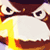 Pixelated static image of a cartoon character with large eyes, yellow limbs, and brown body parts against a white background.