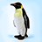 Pixelated penguin stands on light blue background with black text reading 'You', 'Dint See', and 'Anything' below.