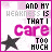 Two side-by-side animated frames of a pixelated buddy icon with pink border, white background, and text about caring too much, featuring star symbols that change color between frames.