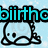 Pixelated cartoon character with rounded body and small limbs appears in three states: partially visible text above, text overlay on body, and full text overlay.