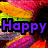 Pixelated Easter-themed icon with colorful eggs, a bunny, and purple text reading "Happy Easter From SCP! OliwiaK" on blue background.