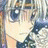 A pixelated anime-style character face with light hair and blue eyes on the left, next to a black background with white text reading "Anime IM" above smaller stylized text "AIM" on the right.