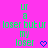 Pixelated green text on bright pink background with blue heart symbol, displaying 'ur a loser but ur my loser' repeated twice.