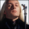 Four- shows a person with long blonde hair in different poses, with one displaying text on a gray background