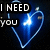 Animated blue neon heart outline with bright light pulse, text overlays change across frames on dark background.