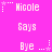 Pixelated text on bright pink background with animated star and dot patterns changing position.