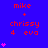 Blue background with red text 'mike + chrisssy 4 eva' and pink heart icons in three vertical , showing animation changes in heart count per
