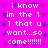 Pixelated text on a bright pink background with purple speckles, repeating the phrase "i know im the 1 1 that u want...so come!!!!!!!" in white lowercase letters.