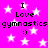 Pixelated text and star shapes on a bright pink background with no visible motion changes.