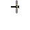 Pixelated icon with yellow center and black/grey arms in multiple orientations on grey background.