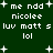 Dark green background with white pixelated text and plus signs, displaying repeated phrases and symbols in a -like arrangement