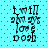 Pixelated text on cyan background with pink dots; four identical