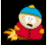 Five South Park character icons in a , with two showing animation frames of the same character