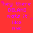 A static image with a bright red background displaying repeated text in purple and white, including 'hey there', 'DELANI', 'wats it', 'like', and 'NYC'