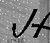 A black-and-white animated contact sheet showing two frames of a stylized text logo with cursive lettering on a grainy background.