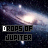 30 animated frames showing a space-themed background with the text "DROPS OF JUPITER" in varying purple and white pixelated lettering