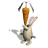 Animated contact sheet of a cartoon rabbit holding a carrot, displayed in 3x3 grid with visible frame-by-frame motion differences.