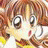 A 48x48 pixel animated buddy icon featuring a close-up of an anime-style character with brown hair and large eyes on the left, paired with text reading "Anime IM" and "COM" on a black background to the right.