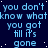 Blue pixelated text repeats across a dark blue background with scattered white dots, forming a of phrases