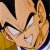 Pixelated close-up of a character's face with light brown hair, dark eyebrows, and a neutral expression, set against a blurred background.