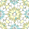 Pixelated floral pattern with light blue, beige, and gray shapes on white background; black text 'alDar' appears in lower right.