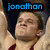 A person in a maroon top with arms raised, shown across three with text overlays and one blank