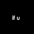 Pixelated white text on black background with partial words 'I u', 'can read', 'this', and 'Wowzers' arranged in a